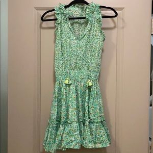 Poupette St Barths Green Dress